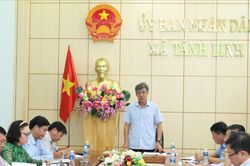 Phó Chủ tịch UBND tỉnh Lâm Đồng Nguyễn Minh yêu cầu đẩy nhanh tiến độ tuyến đường N26