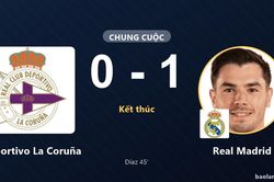Đả bại Deportivo La Coru&ntilde;a, Real Madrid gieo sầu cho chủ nh&agrave; tại Abanca-Riazor