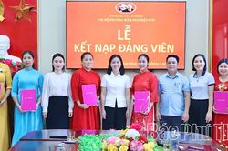 Đảng ủy xã Lai Đồng hoàn thành chỉ tiêu kết nạp Đảng năm 2026