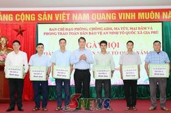 Ngày hội Toàn dân bảo vệ an ninh Tổ quốc tại xã Gia Phù