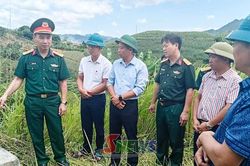 Khảo sát, xác minh thông tin mộ liệt sĩ tại xã Chiềng Sơn