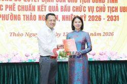 Công bố Quyết định phê chuẩn Chủ tịch Ủy ban nhân dân phường Thảo Nguyên