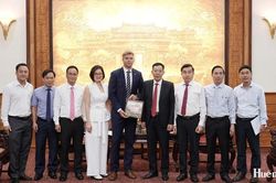 TP. Huế tăng cường hợp tác với các đối tác Đan Mạch