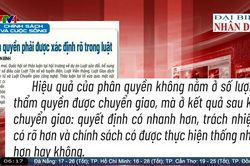 Điểm báo VTV1: Thẩm quyền phải được xác định rõ trong luật