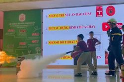 Đảm bảo PCCC để xây dựng môi trường học đường an toàn