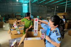 Tạm giữ hàng nghìn đồ chơi lậu tại Thanh Hóa