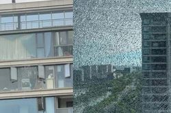 Cửa kính tự vỡ vụn trong nắng nóng kỷ lục ở Trung Quốc