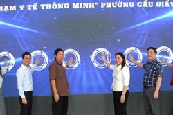 Ra mắt mô hình 'Trạm Y tế thông minh' phường Cầu Giấy