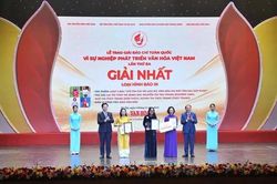 Giải B&aacute;o ch&iacute; to&agrave;n quốc 'V&igrave; sự nghiệp ph&aacute;t triển văn h&oacute;a Việt Nam' lần thứ Tư: Kh&ocirc;ng x&eacute;t t&aacute;c phẩm do AI tạo ho&agrave;n to&agrave;n