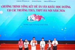 S&acirc;n khấu học đường g&oacute;p phần cho học sinh Thủ đ&ocirc; ph&aacute;t triển to&agrave;n diện