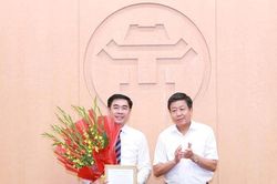 Đồng chí Vũ Huy Bình giữ chức Phó Chánh Văn phòng UBND thành phố Hà Nội