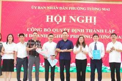 Hội Doanh nghiệp phường Tương Mai khẳng định vai trò trong sự phát triển của địa phương