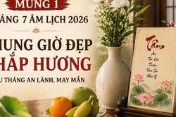 3 khung giờ đẹp thắp hương mùng 1 tháng 7 âm lịch 2026 và điều gia chủ nên lưu ý để cả tháng tài lộc