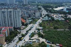 Cận cảnh tuyến đường Vũ Quỳnh kéo dài ngổn ngang sau nhiều năm triển khai