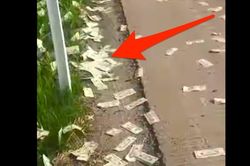 Ph&aacute;t hiện gần 16 tỷ đồng tiền mặt rơi vương v&atilde;i tr&ecirc;n đường cao tốc