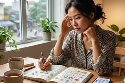 Đau nửa đầu mỗi th&aacute;ng: H&atilde;y thử ghi lại kỳ kinh v&agrave; thời tiết để t&igrave;m nguy&ecirc;n nh&acirc;n