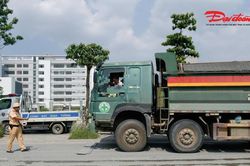 CSGT 'bám tuyến' kiểm soát xe tải tại khu vực nhiều công trình trọng điểm