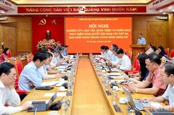 Tạo sự thống nhất cao về ý chí, quyết tâm chính trị trong tham mưu và tổ chức thực hiện Nghị quyết Hội nghị Trung ương 3 khóa XIV