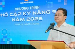 Khai mạc lớp th&iacute; điểm chương tr&igrave;nh phổ cập kỹ năng số năm 2026