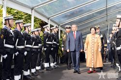 Lễ đón Tổng Bí thư, Chủ tịch nước Tô Lâm thăm cấp nhà nước tới New Zealand