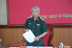 Thượng tướng Nguyễn Quang Ngọc làm việc với Quân khu 3 về phát triển kinh tế - xã hội gắn với củng cố quốc phòng - an ninh