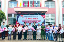 Đoàn Kinh tế - Quốc phòng 726 hưởng ứng Ngày hội toàn dân bảo vệ an ninh Tổ quốc