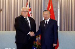 Tổng Bí thư, Chủ tịch nước Tô Lâm hội kiến Chủ tịch Quốc hội New Zealand
