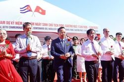 Lễ kỷ niệm 100 năm Ngày sinh Lãnh tụ Cách mạng Cuba Fidel Castro Ruz tại tỉnh Quảng Trị