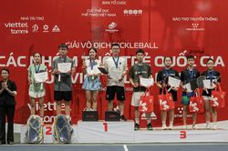 Pickleball Việt Nam tìm 'hạt giống' cho đấu trường châu Á