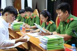 Điểm chuẩn các trường Công an cao nhất 24,42 điểm