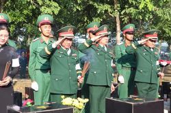 Đồng Nai truy điệu, an táng 29 hài cốt liệt sĩ