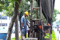 Hà Nội bắt đầu khoan khảo sát, cầu vượt gần 822 tỷ đồng chuẩn bị thành hình