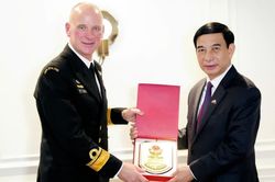 L&atilde;nh đạo Qu&acirc;n đội New Zealand cảm ơn Đại tướng Phan Văn Giang