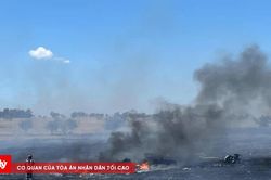 Trực thăng tấn công Apache Mỹ bị rơi, hai binh sĩ thiệt mạng