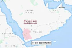 Nhật Bản đề nghị Iran giúp giảm căng thẳng tại eo biển Bab el-Mandeb