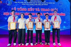 Hà Tĩnh: Trao giải cuộc thi sáng tạo dành cho thanh, thiếu niên, nhi đồng lần thứ 17