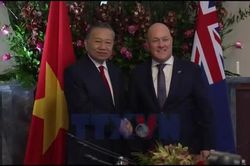 Th&uacute;c đẩy quan hệ Đối t&aacute;c chiến lược to&agrave;n diện Việt Nam-New Zealand