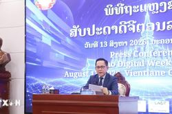 Lào đẩy mạnh phát số hóa để phát triển kinh tế