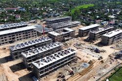 Bộ đội biên phòng hỗ trợ xây dựng trường liên cấp tại các xã biên giới Nghệ An