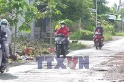 Sớm nâng cấp tuyến đường Đầm Dơi - Tân Tiến ở Cà Mau