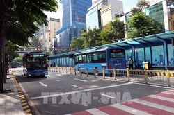 Lượng hành khách sử dụng xe buýt tăng mạnh sau hơn 1 tháng miễn phí vé