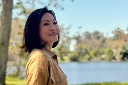 Hồng Đào hạnh phúc trở về Mỹ sau kết thúc với mỹ nam Mưa đỏ