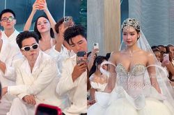 Trịnh Thăng Bình phản ứng khi Hoa hậu Thanh Thủy mặc váy cưới