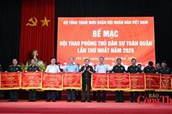Bế mạc Hội thao Phòng thủ dân sự toàn quân năm 2026