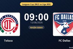 Nhận định Toluca vs FC Dallas: đội hình dự kiến