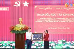 Đà Nẵng - Thành phố Hồ Chí Minh trao đổi kinh nghiệm công tác dân vận, xây dựng Đảng