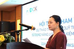 Thảo luận về thúc đẩy sử dụng năng lượng tiết kiệm và hiệu quả