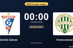 Nhận định Górnik Zabrze vs Ferencvárosi: đội hình dự kiến