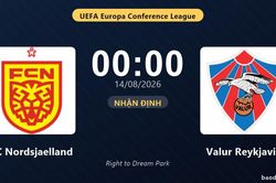 Nhận định FC Nordsjaelland vs Valur Reykjavik: đội hình dự kiến