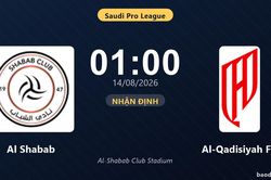 Nhận định Al Shabab vs Al-Qadisiyah FC: đội hình dự kiến
